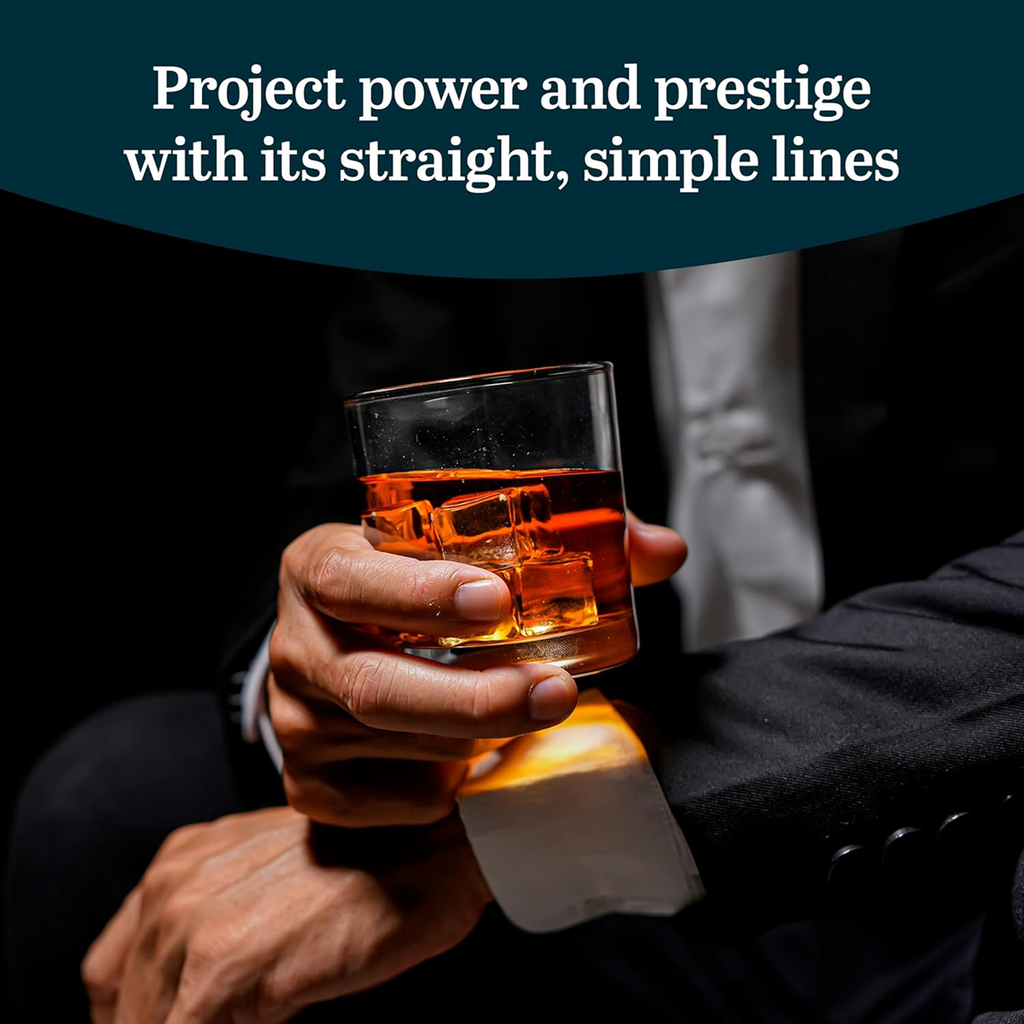 Libbey 917CD Heavy Base Rocks Glasses Set of 12, Rocks Whiskey Glasses Set with Simple Lines, Dishwasher Safe Cocktail Drinking Glasses, Ideal Rocks Glassware for Special Moments-4