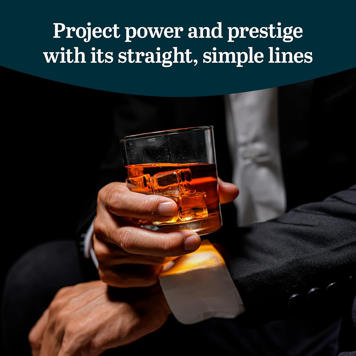 Libbey 917CD Heavy Base Rocks Glasses Set of 12, Rocks Whiskey Glasses Set with Simple Lines, Dishwasher Safe Cocktail Drinking Glasses, Ideal Rocks Glassware for Special Moments-4