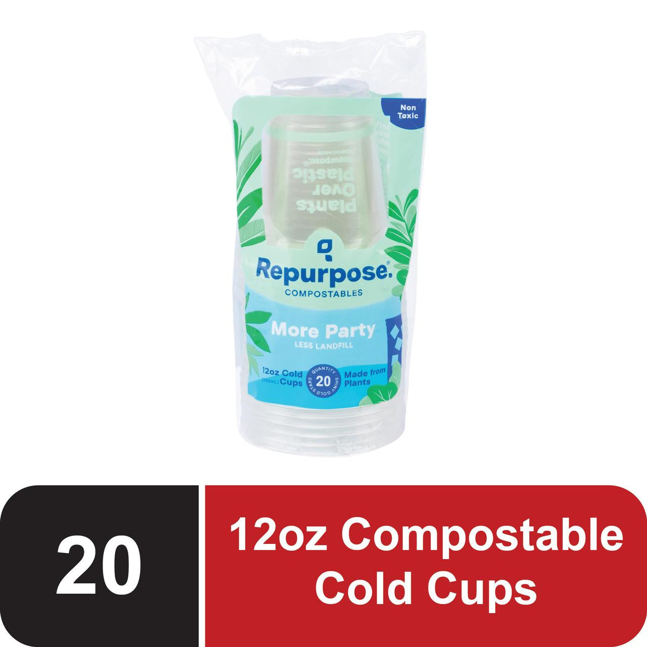 RPURP 12OZ CLEAR CUP/CLD ( 12 X 20 CT   )-0